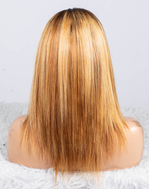 Clearance - 13x4"  Lace Front Wig Malaysian Hair - 12" Silky Size 1- MTY-2190