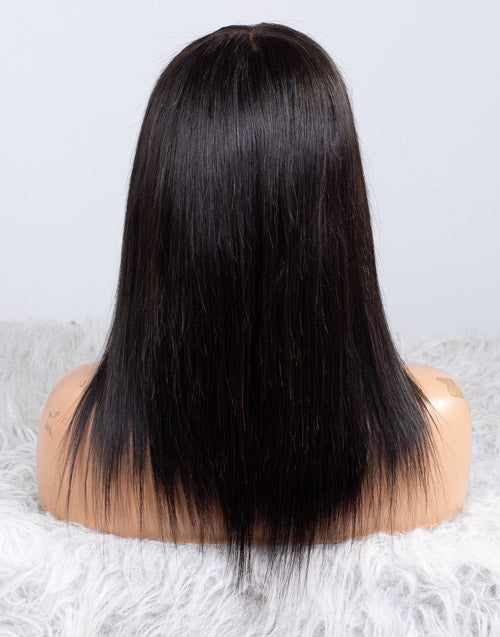 Clearance - 13x6 Lace Wig Indian Hair 180% Density - 12" Silky Size 1 - MTY-2163