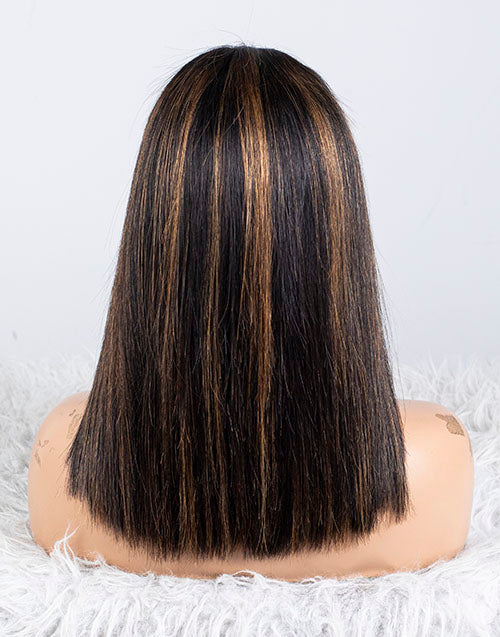 Clearance - 13x4" Lace Front Wig Malaysian Hair - 14" Silky Size 1  - MTY - 3141