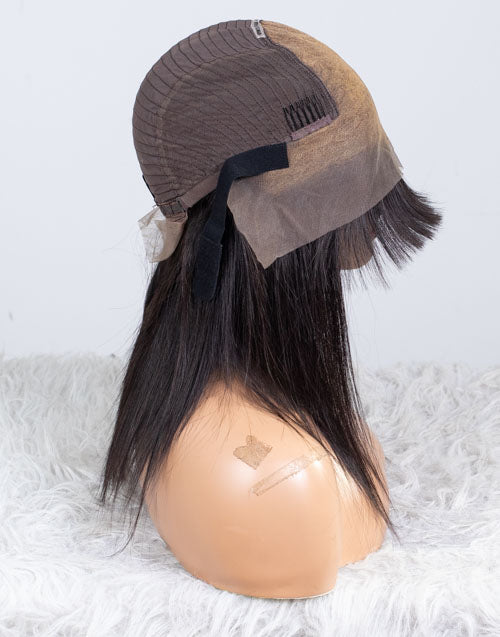 Clearance - 13x6 Lace Wig Indian Hair 180% Density - 12" Silky Size 1 - MTY-2163