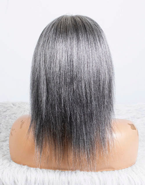 Clearance - 13x6" Lace Front Wig Indian Hair - 10" Yaki Size 1 - MT-3348