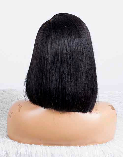 Clearance - 13x6" Lace Front Wig Indian Hair - 12" Yaki Size 2 - MT-3347