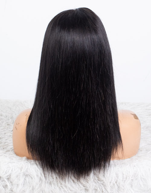 Clearance - 5x5" Closure Wig Indian Hair - 12" Silky Size 1 - MT-3650