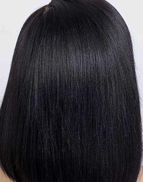 Clearance - 13x6" Lace Front Wig Indian Hair - 12" Yaki Size 2 - MT-3347