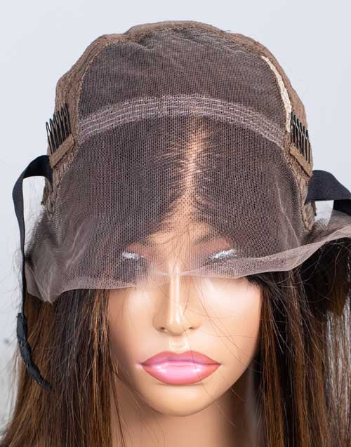 Clearance - 13x6"  Lace Front Wig Malaysian Hair - 14" Silky Size 2- MTY-2195