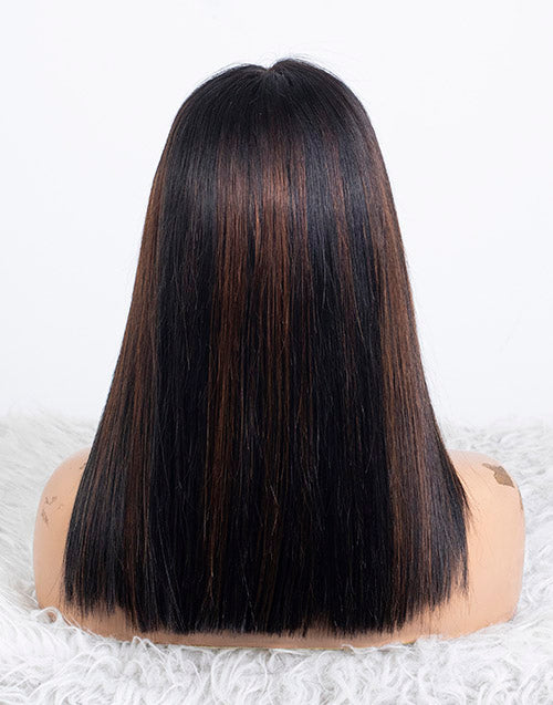 Clearance - 13x6" Indian Hair - 14" Silky Size 2 - MTY-4858