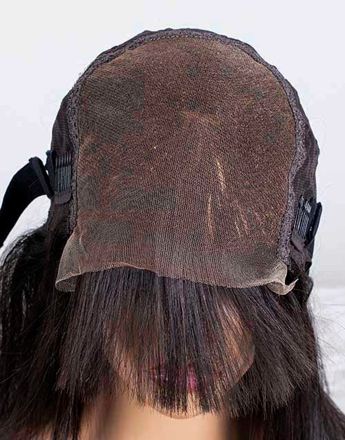 Clearance - 5x5" Closure Wig Indian Hair - 16" Silky Size Average - MTY-3324