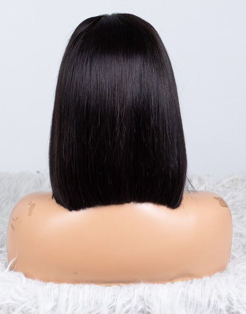 Clearance - 13x4" Lace Front Wig Indian Hair - 12" Silky Size-1 - MTY-2185