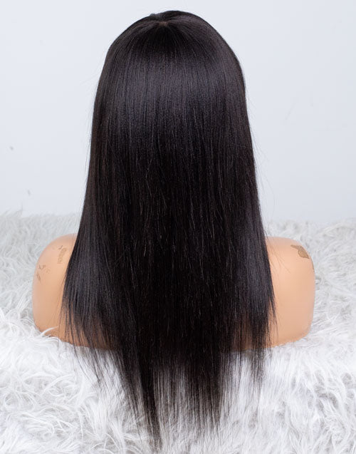 Clearance - Scalp Top Wig Indian Hair - 14"  Yaki  Size 2- MCY-27