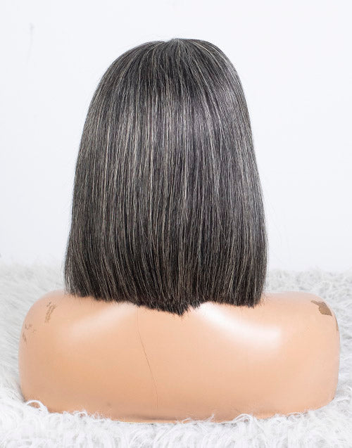 Clearance - 5x5" Closure Wig Indian Hair - 10" Silky Size 1 - MTY-4840