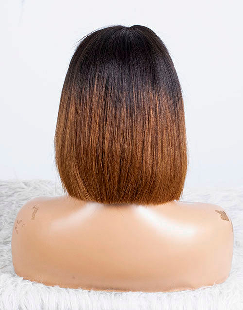 Clearance - 13x4.5" Lace Front Wig Malaysian Hair - 10" Yaki Size 2-MTY-2934