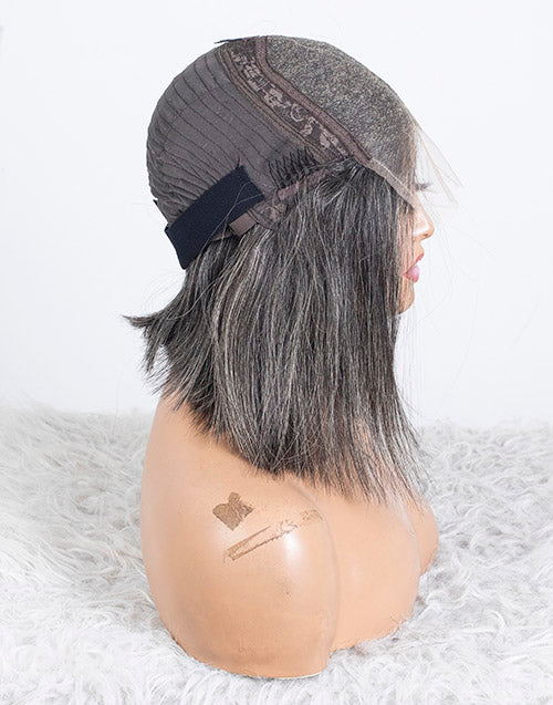 Clearance - 5x5" Closure Wig Indian Hair - 10" Silky Size 1 - MTY-4840
