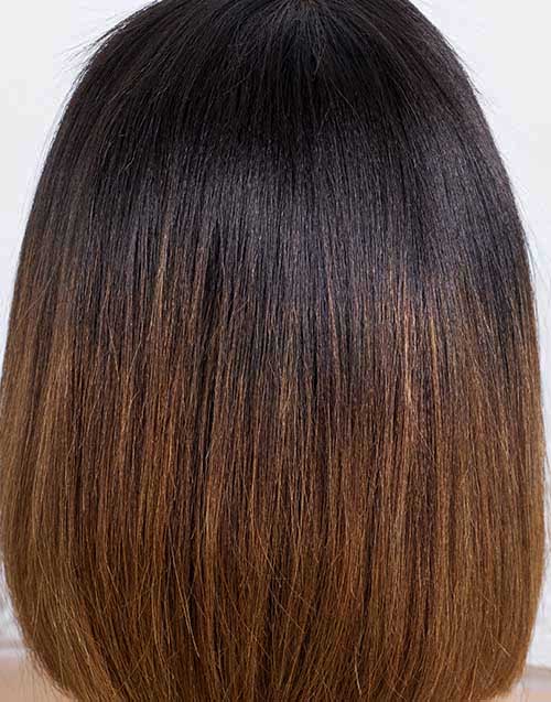 Clearance - 13x4.5" Lace Front Wig Malaysian Hair - 10" Yaki Size 2-MTY-2934