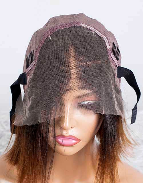 Clearance - 13x4.5" Lace Front Wig Malaysian Hair - 10" Yaki Size 2-MTY-2934