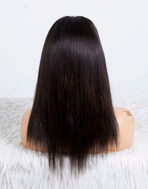 Clearance - 13x4.5" Lace Front Wig Malaysian Hair - 14" Silky Size 1-MTY-2951