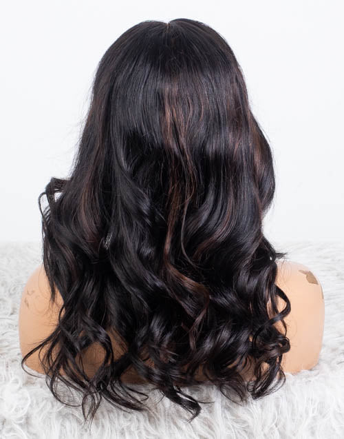 Clearance - 10x6" Closure Wig Indian Hair - 16" Silky Size 1 - MTY-4527