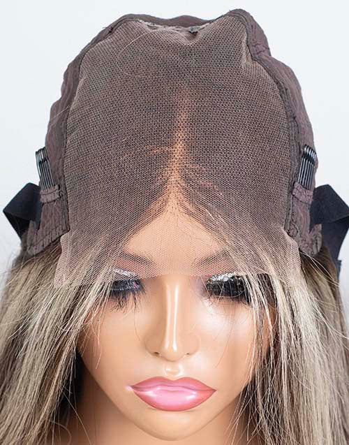 Clearance - 5x5" Closure Wig Indian Hair - 14" Silky Size 2 - MTY-4852