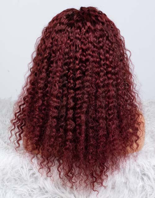 Clearance - 13x4"  Lace Front Wig Indian Hair - 18" Curly Size 1- MTY-2169