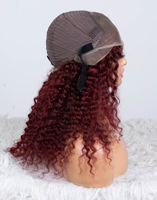 Clearance - 13x4"  Lace Front Wig Indian Hair - 18" Curly Size 1- MTY-2169