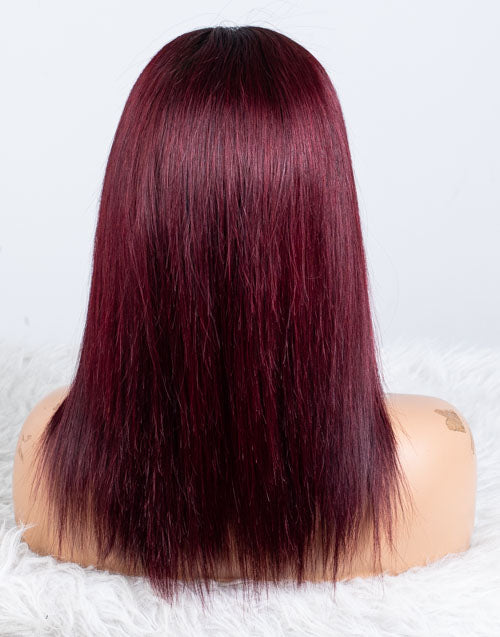 Clearance - 13x4"Lace Front Wig Indian Hair - 12" Silky Size 1 - MTY-1935