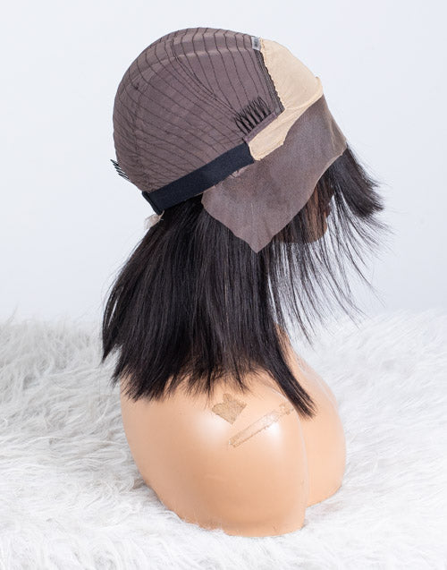Clearance - 13x4"Lace Front Wig Indian Hair - 10" Silky Size 1 - MTY-1907