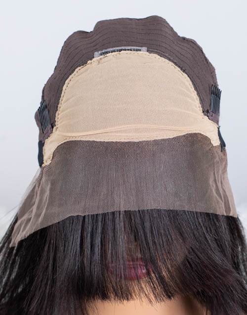 Clearance - 13x4"Lace Front Wig Indian Hair - 10" Silky Size 1 - MTY-1907