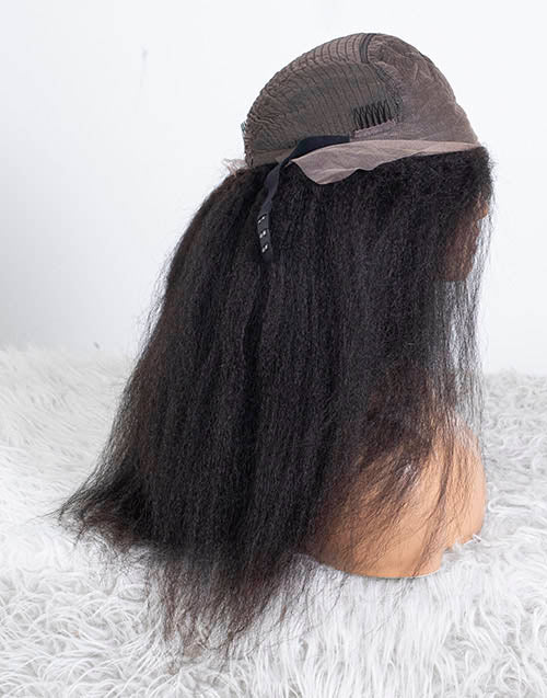 Clearance - 13x6" Indian Hair 160% Density - 20" Kinky Size 1 - MTY-4848