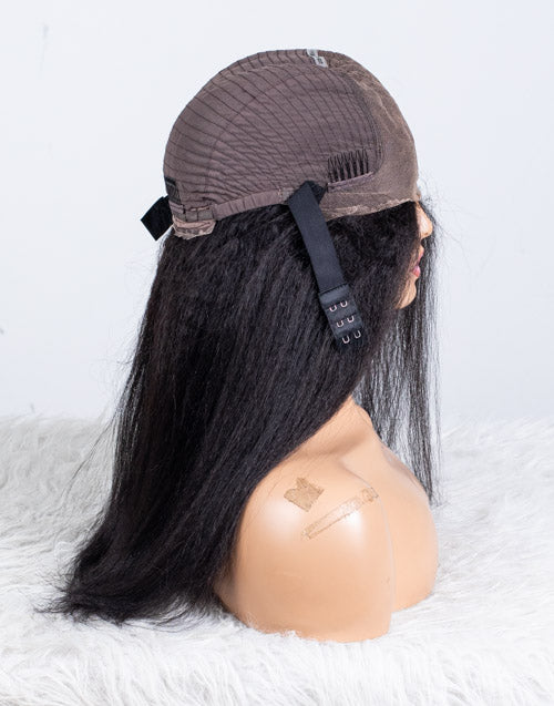 Clearance - 13x6 Lace Front Wig Indian Hair - 16" Kinky Size 2 - MTY-1917