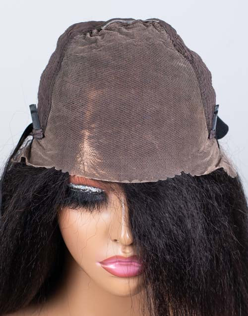 Clearance - 13x6 Lace Front Wig Indian Hair - 16" Kinky Size 2 - MTY-1917