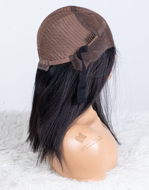Clearance - 13x6'' Lace Front Wig Malaysian Hair - 14" Yaki Size 2 - MTY-1918