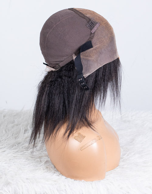 Clearance - Full Lace Wig Indian Hair - 8" Kinky Size 1 - MTY-1906