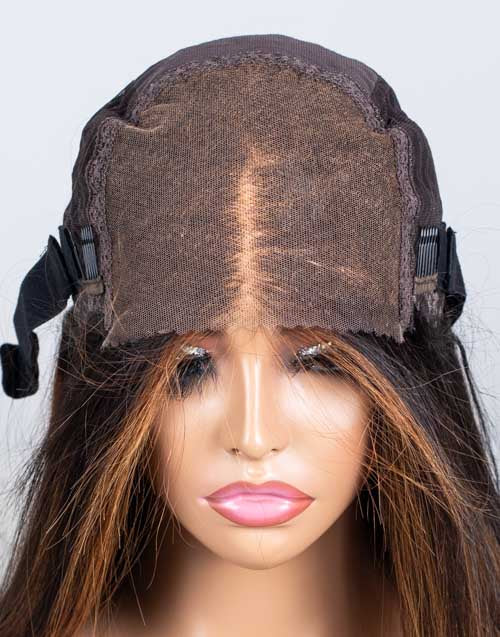 Clearance - 5x5 Glueless Closure Wig Indian Hair - 16" Silky Size 1 - MTY-1912