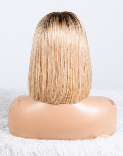 Clearance - 13x6"  Lace Front Wig Indian Hair - 10" Silky Size 1- MTY-1920
