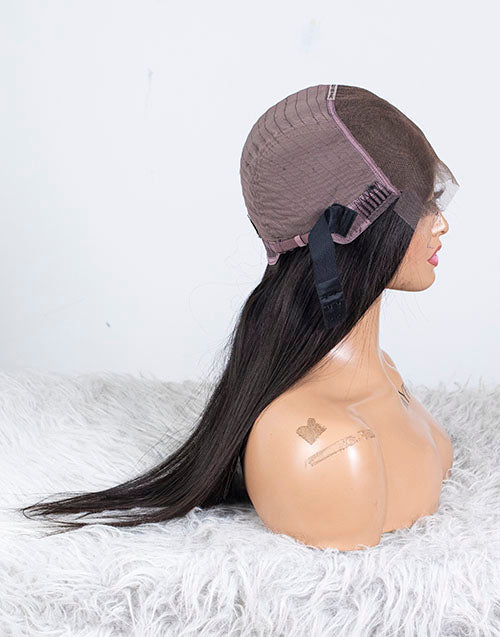 Clearance - 5x5" Closure Wig Indian Hair - 18" Silky Size 1 - MTY-3017