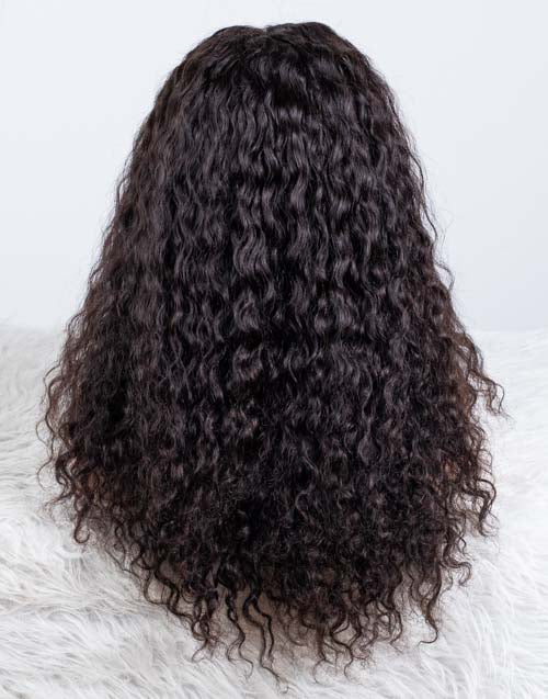 Clearance - 13x6"  Lace Front Wig Malaysian Hair - 18" Curly Size 1- MTY-1895