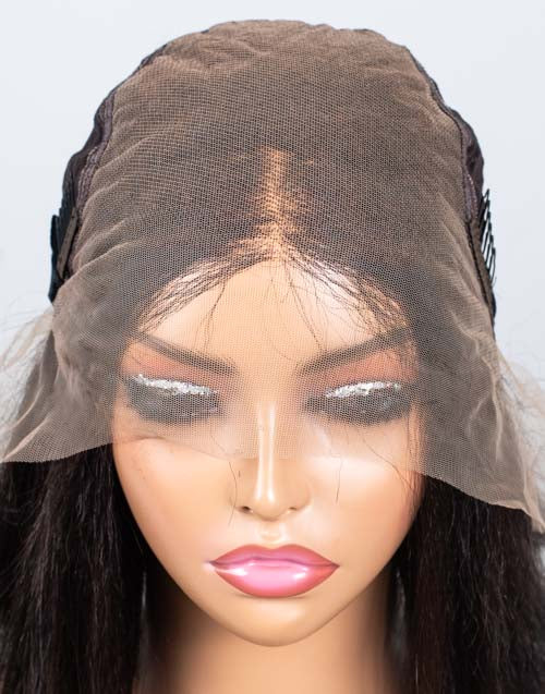 Clearance - 13x6" Lace Front Wig Indian Hair - 10" Kinky Size 1 - MTY-1081