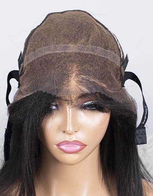 Clearance - 13x6" Malaysian Hair - 10" Yaki Size 1 - MTY-3038