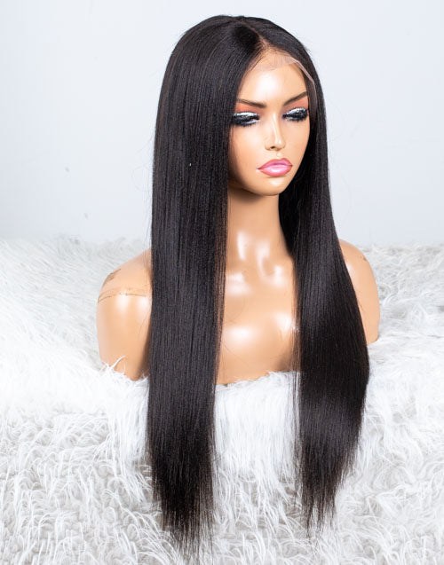 Clearance - 13x6" Lace Front Wig Malaysian Hair - 20" Yaki Size 1 - MTY-1084