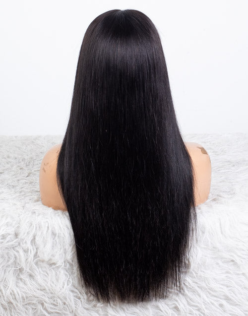 Clearance - 5x5" Closure Wig Indian Hair - 20" Silky Size Average - MTY-4601