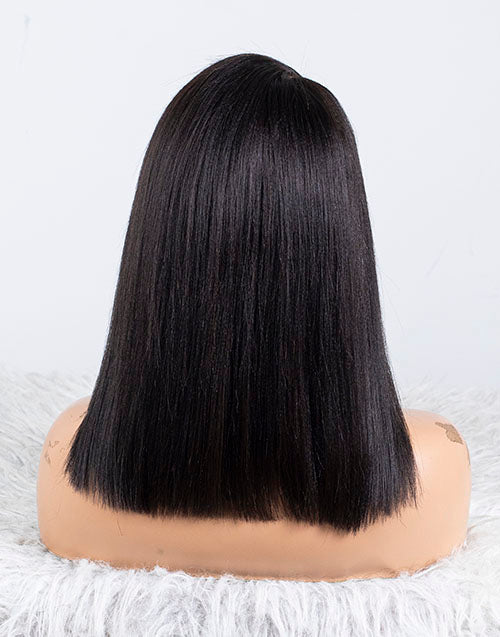 Clearance - 13x4" Indian Hair - 14" Yaki Size 1 - MTY-3015