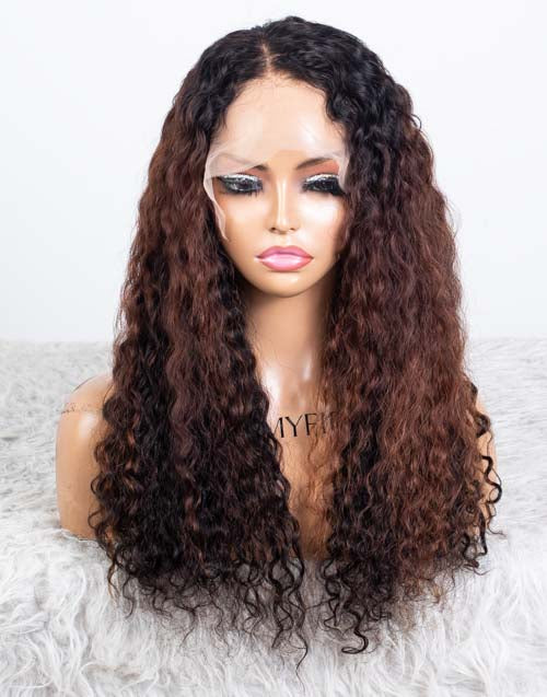 Clearance - 10x6" Closure Wig Indian Hair - 20" Silky Size 1 - MTY-4613