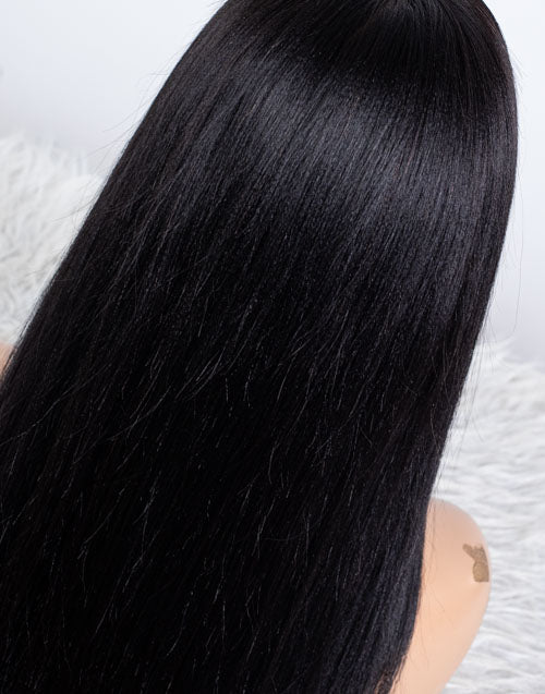 Clearance - 13x6" Lace Front Wig Indian Hair - 18" Yaki Size 1 - MT-3364