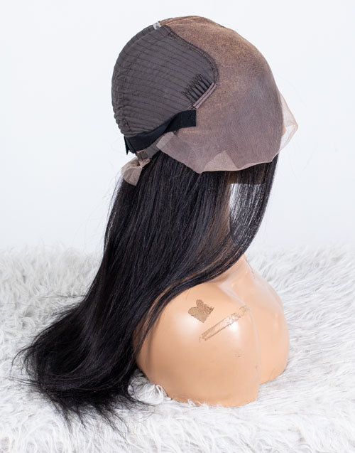 Clearance - 13x6" Lace Front Wig Indian Hair - 18" Yaki Size 1 - MT-3364