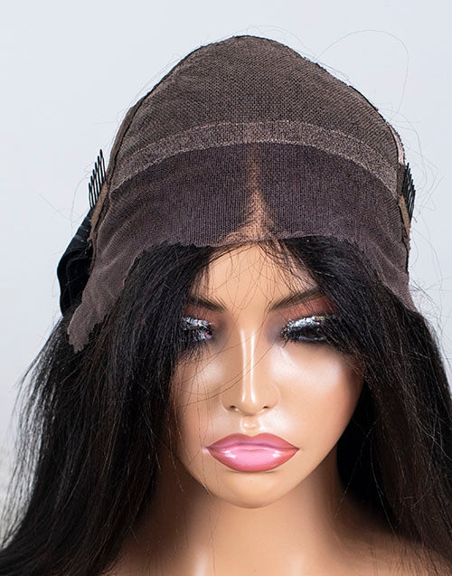 Clearance - 13x6" Malaysian Hair - 16" Yaki Size 1 - MTY-2998