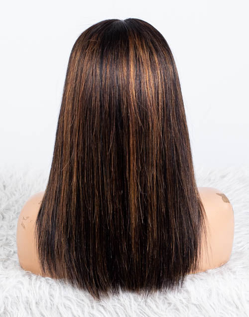 Clearance - 13x6" Lace Front Wig Indian Hair 160% Density - 14" Silky Size 2 - MTY-3003