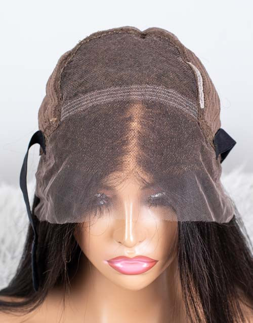 Clearance - 13x6" Lace Front Wig Malaysian Hair - 18" Yaki Size 2 - MTY-2992