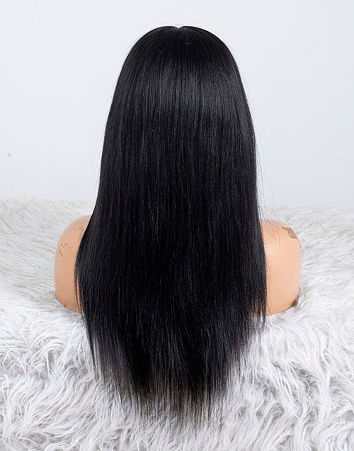 Clearance - 13x6" Indian Hair 160% Density - 14" Yaki Size 2 - MTY-3012