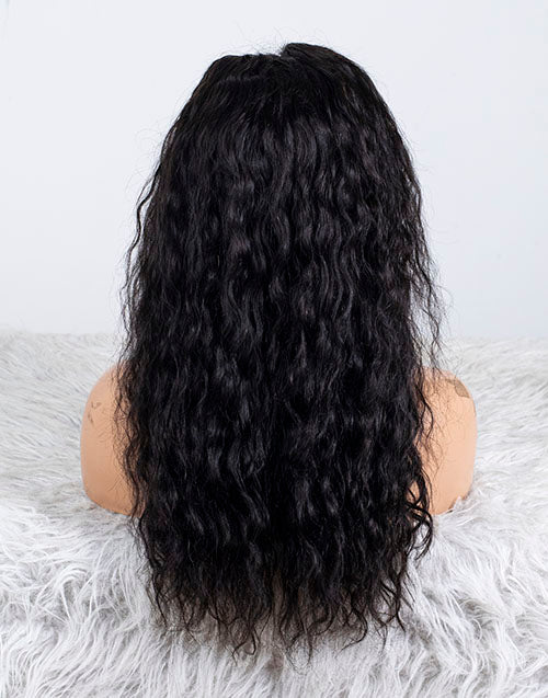 Clearance - 5x5" Closure Wig Indian Hair - 16" Silky Size Average - MTY-3018
