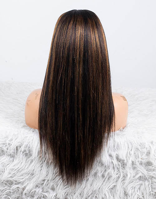 Clearance - 13x4" Lace Front Wig Malaysian Hair - 16 Inch Yaki Size 2 - MTY-3045