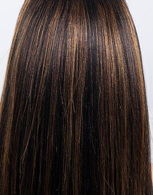 Clearance - 13x4" Lace Front Wig Malaysian Hair - 16 Inch Yaki Size 2 - MTY-3045